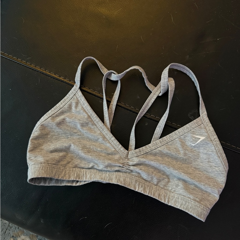 Gray Women's Strappy Bralette